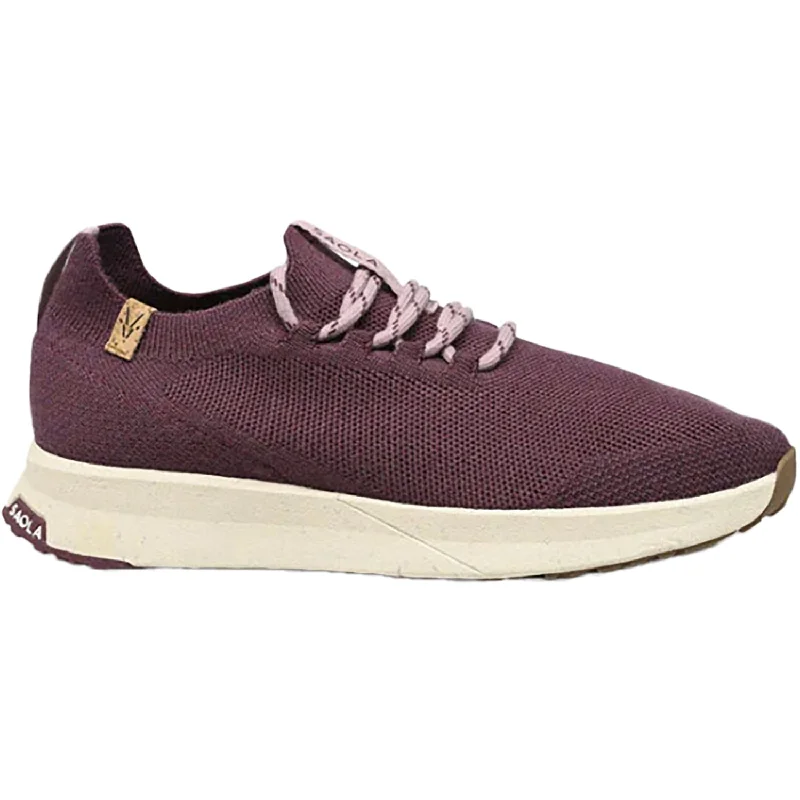 Casual Shoes for Casual Hangout-Women's Saola Tsavo 2.0 Wine Fabrics