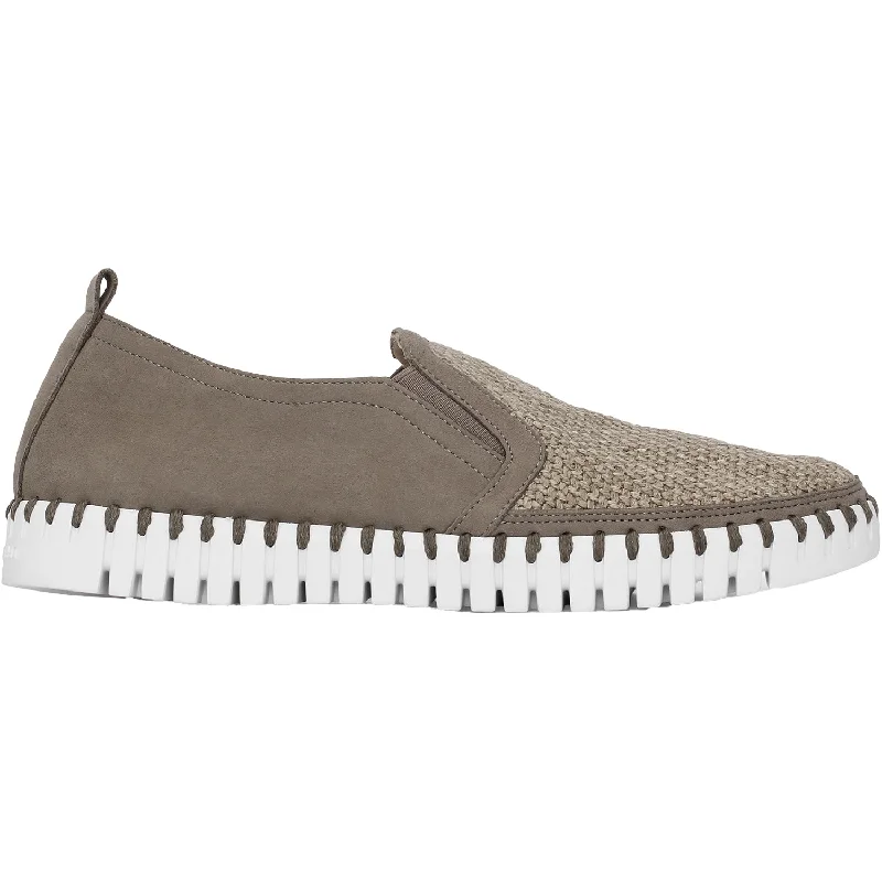 Casual Shoes Fresh Feel-Women's Ilse Jacobsen Tulip 3877 Slip On Falcon Synthetic