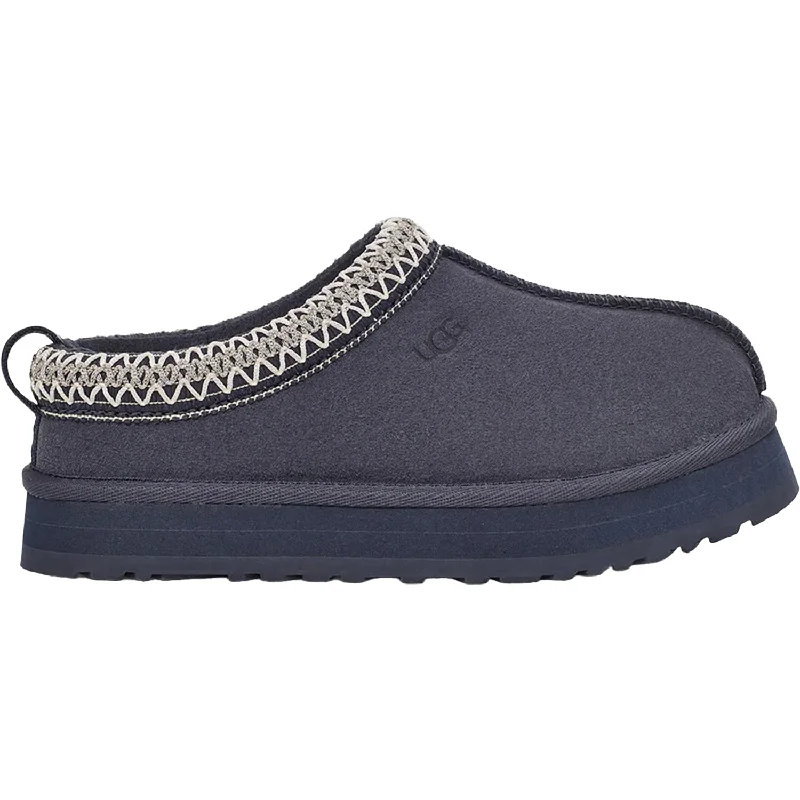 Slippers for warm knit-Women's UGG Tazz Eve Blue Suede