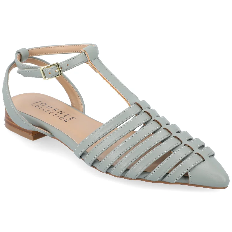 Flats with bold charm-Journee Collection Women's Alivia Flats