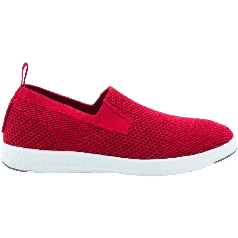 Casual Shoes for Casual Casual Errands-Unisex Woolloomooloo Suffolk Red Wool