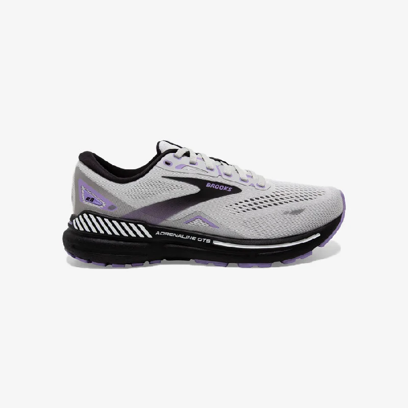 Women's Adrenaline GTS 23 Wide D (Grey/Black/Purple)