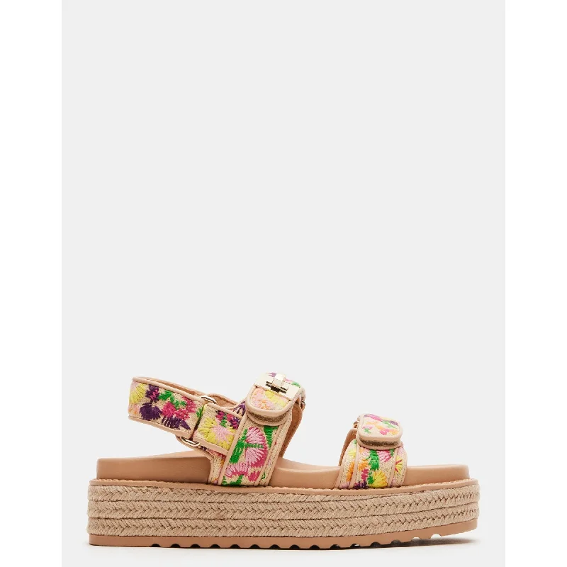 Sandals for work casual attire-Bigmona Floral Multi