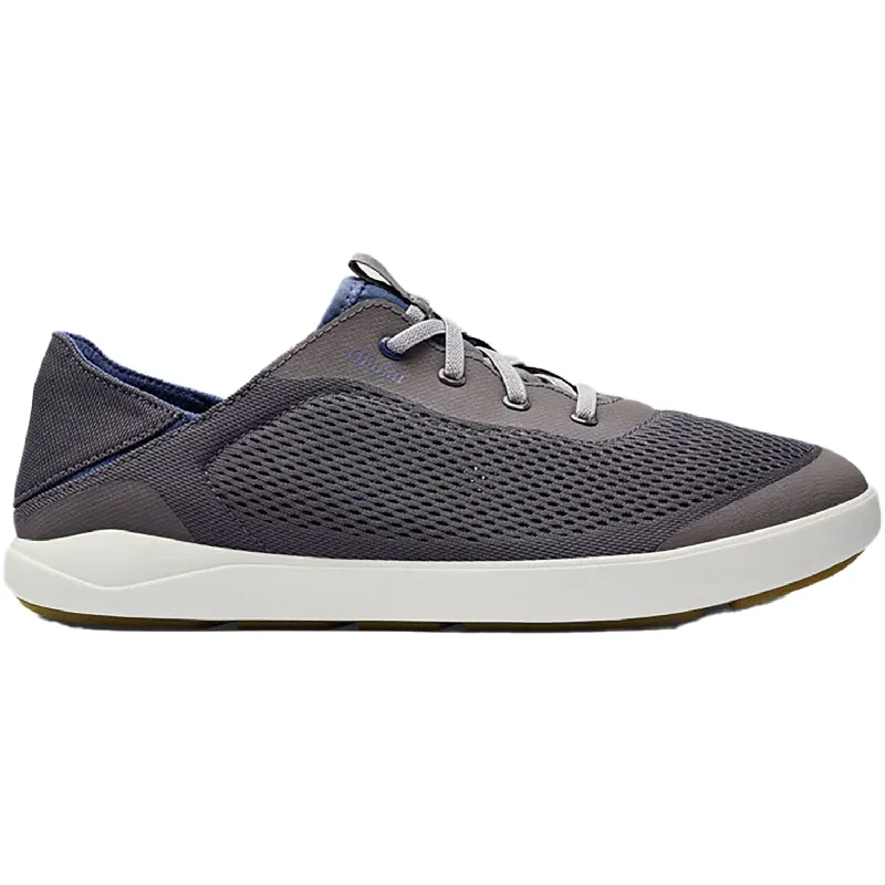 Casual Shoes Cool Fit-Men's OluKai Moku Pae Pavement/Vintage Blue Mesh