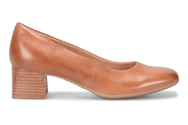 Fashion dress shoes with vibrant-Peach