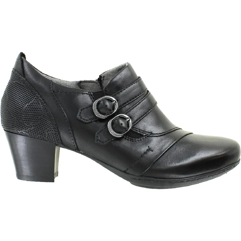 Fashion dress shoes with outfit ideas-Women's Earth Toronto Black Soft Calf Leather