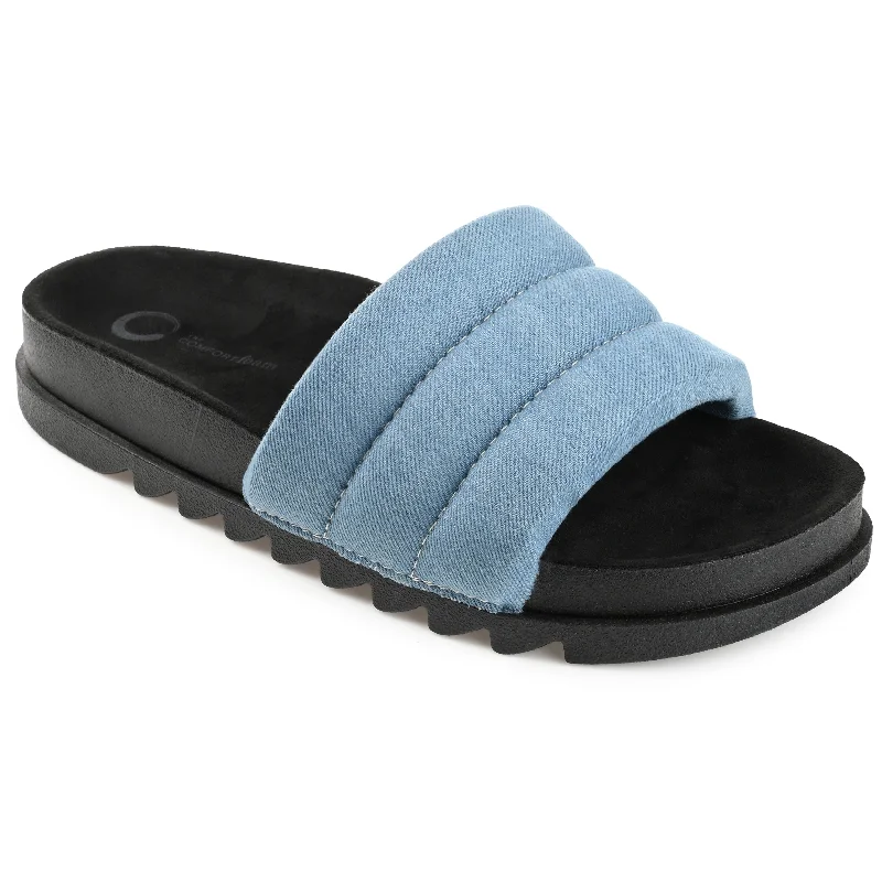 Sandals for fun in the sun-Journee Collection Women's Tru Comfort Foam Lazro Sandal