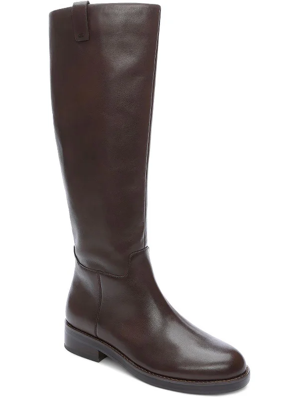 boots with durable construction for outdoor use-Womens Side Zipper Tall Knee-High Boots