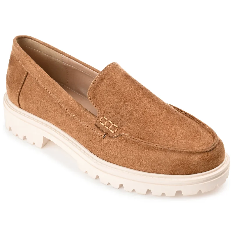 Flats with funky decor-Journee Collection Women's Tru Comfort Foam Erika Flat