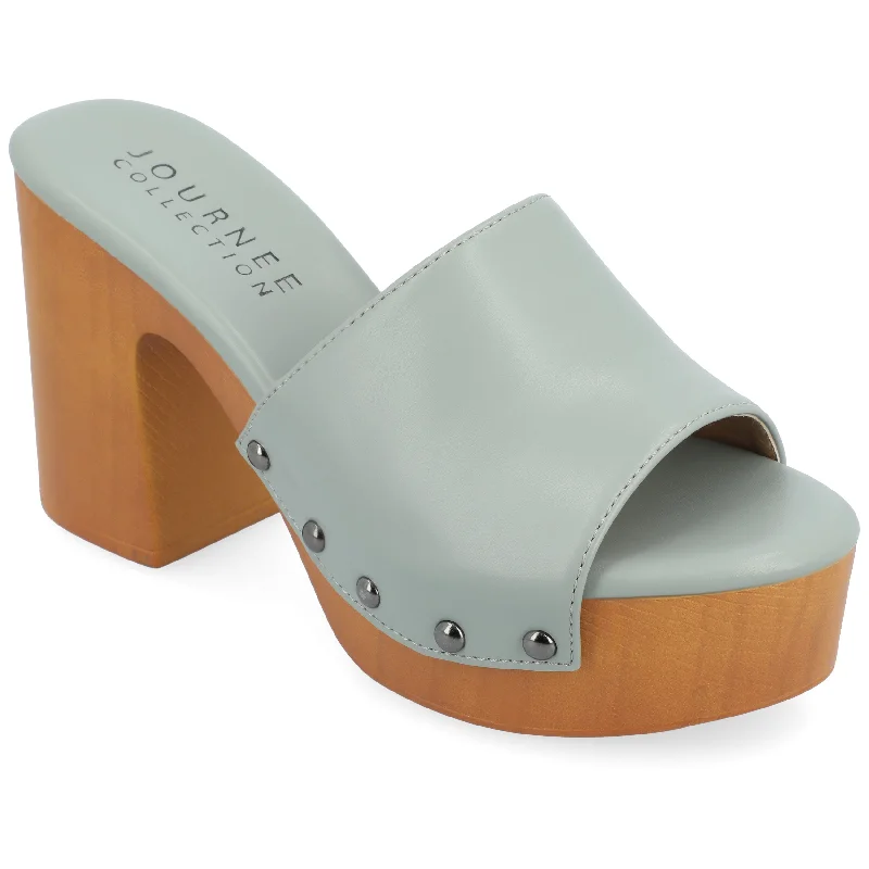 Comfortable sandals for high arches-Journee Collection Women's Tru Comfort Foam Veda Sandals