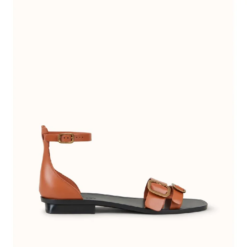 Sandals for yoga and fitness-Sandals in Leather