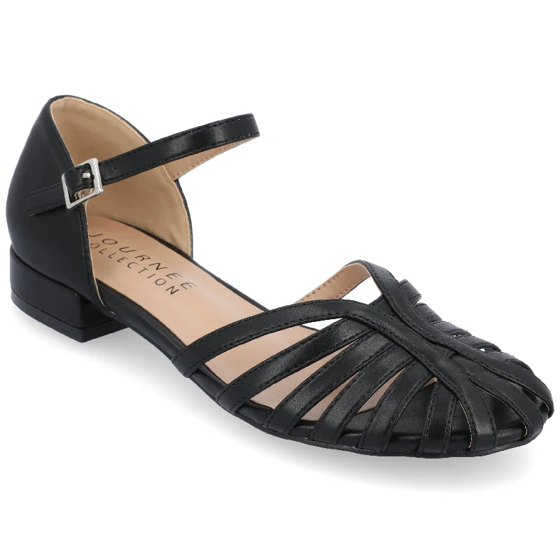 Flats with retro flair-Journee Collection Women's Joannah Flats