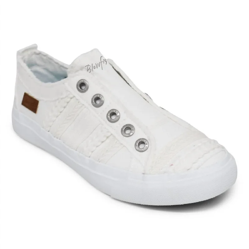 Athletic shoes for short bursts of speed-Parlane Sneakers In White