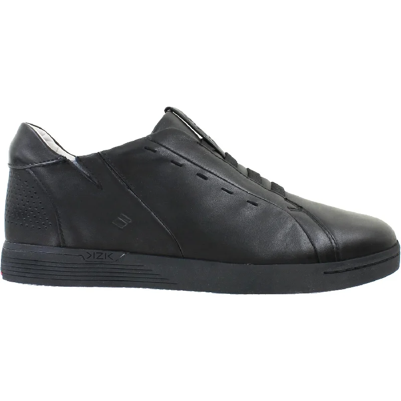 Casual Shoes for Casual Casual Shopping-Men's KIZIK New York Total Black Leather