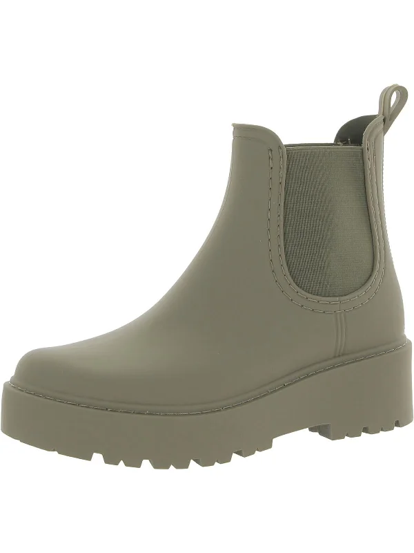 boots for everyday wear-Sahara Womens Water Resistant Pull On Chelsea Boots