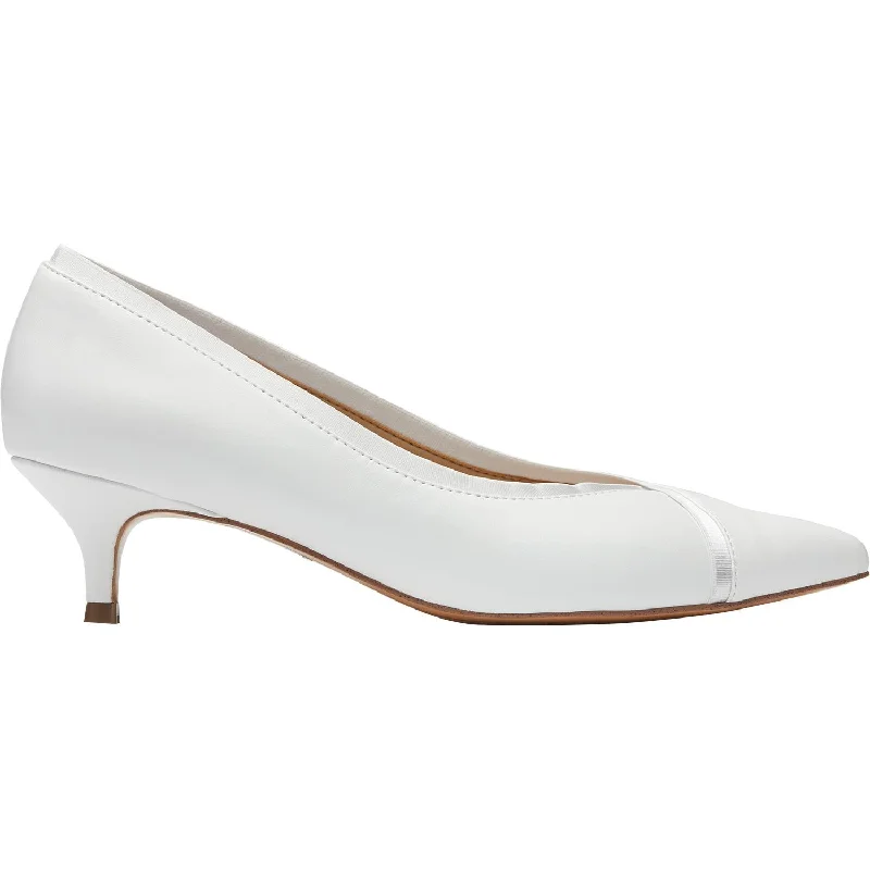 Fashion dress shoes for festivals-Women's Vionic Sylvie White Leather