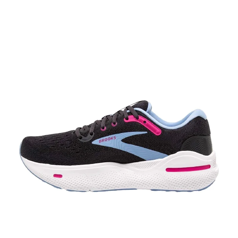 Athletic shoes for crossfit style workouts-Women's Ghost Max Running Shoes In Ebony/open Air/lilac Rose