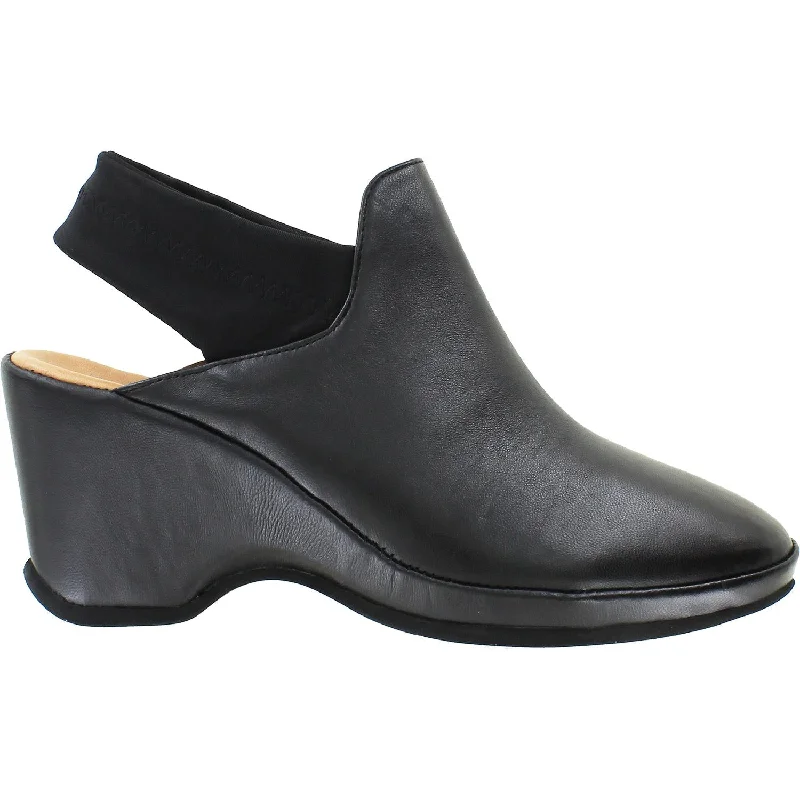 Fashion dress shoes slip-on-Women's L'Amour Des Pieds Oniella Black Nappa Leather