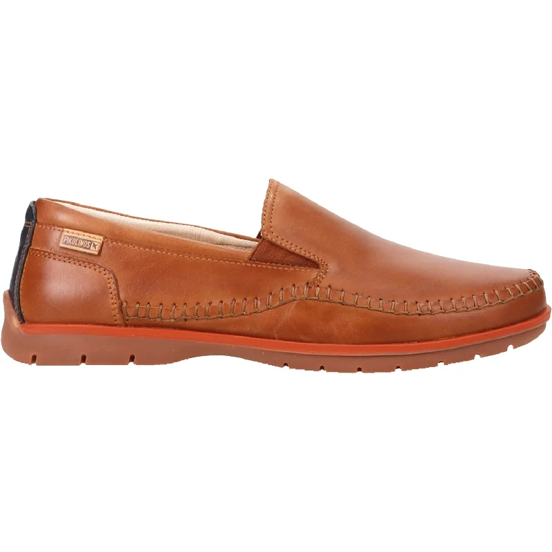 Casual Shoes for Casual Casual Work-Men's Pikolinos Marbella M9A-3111 Brandy Leather