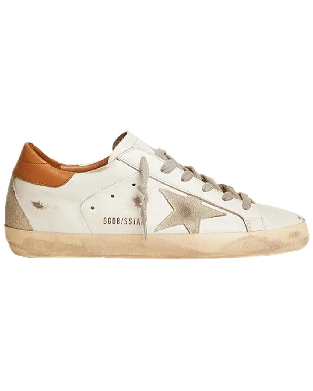 Athletic shoes for injury prevention-Golden Goose Superstar Leather Sneaker