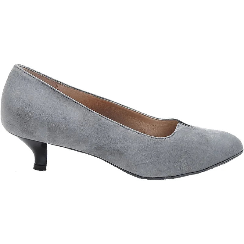 Fashion dress shoes for dancing-Women's Beautifeel Mystique Grey Suede