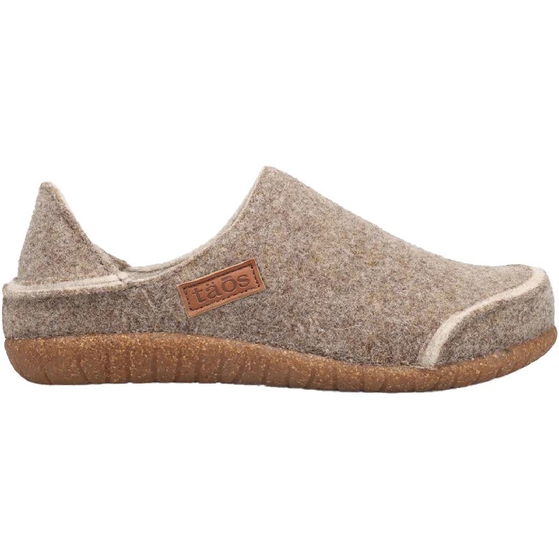 Slippers for sunrise toes-Women's Taos Convertawool Warm Sand Wool