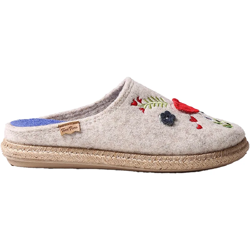 Slippers for plush yarn-Women's Toni Pons Miri-EF Multi Felt