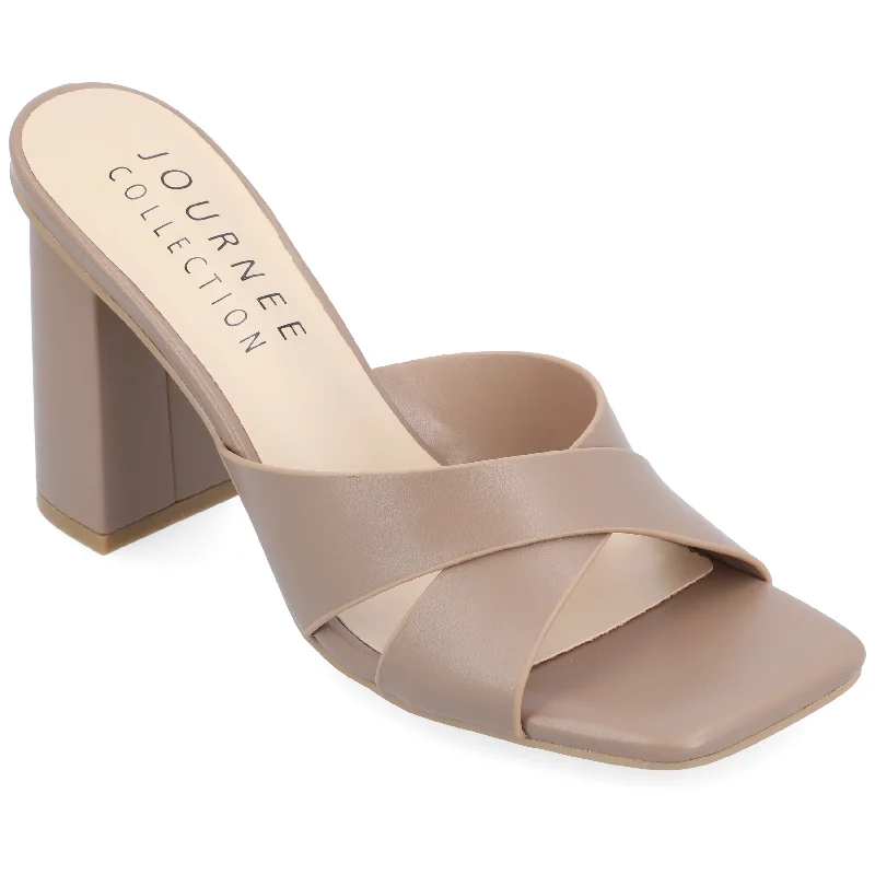 Sandals for elegant summer evenings-Journee Collection Women's Tru Comfort Foam Chazz Sandals