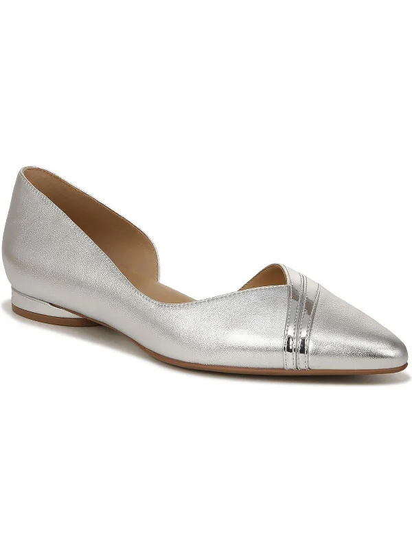 Affordable flats with views-Henrietta Womens Slip On D'Orsay