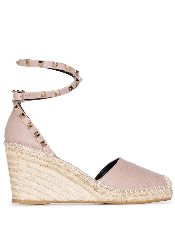 Rockstud Wedge Espadrilles