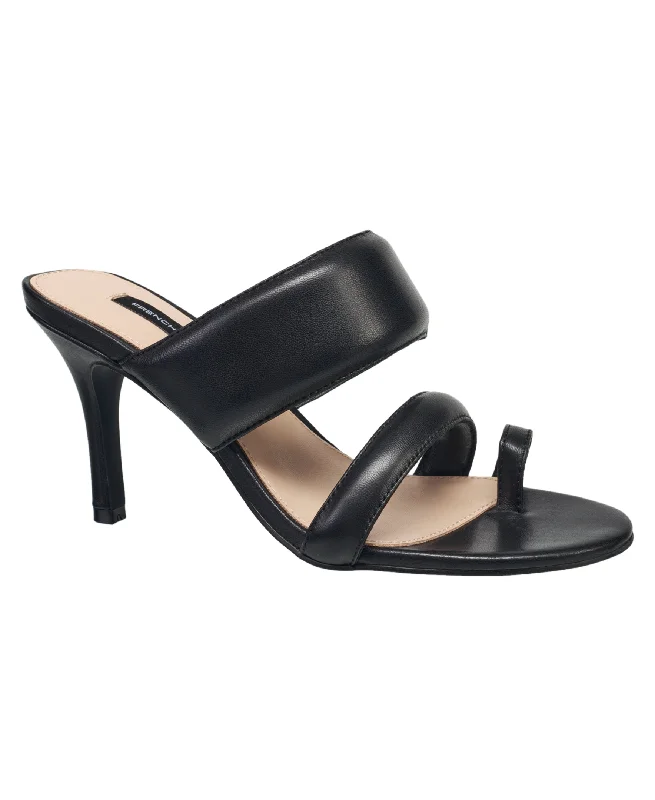 Sandals with back strap-French Connection Women's Layn Leather Sandal