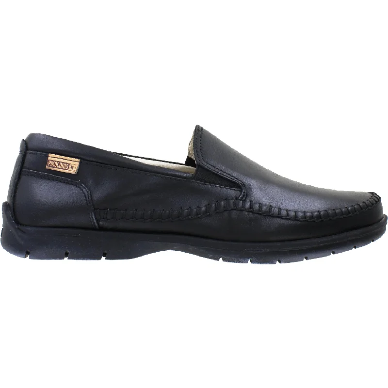 Casual Shoes for Casual Casual Class-Men's Pikolinos Marbella M9A-3111 Black Leather