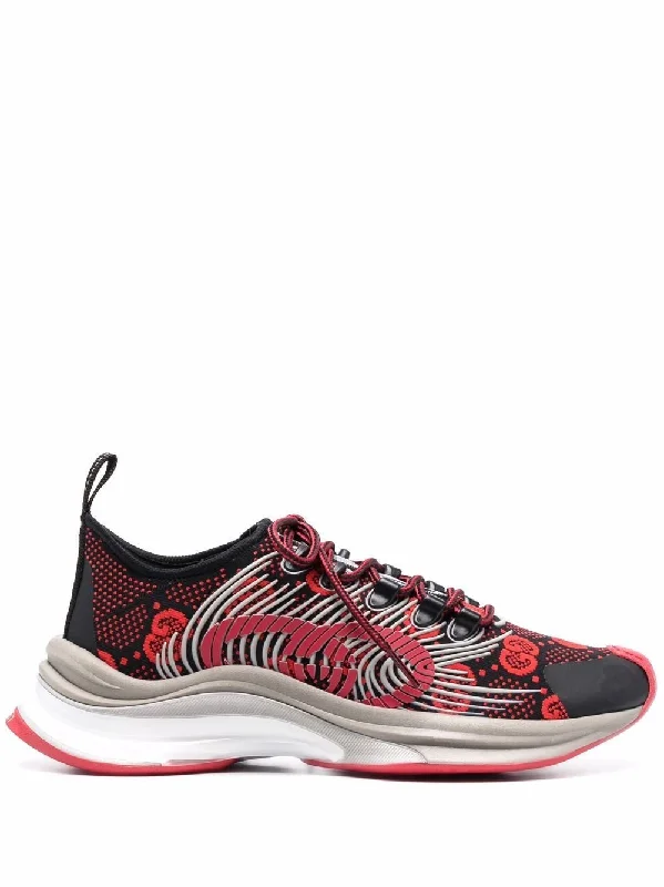 Athletic shoes for high-performance marathon training-Monogram Sneakers