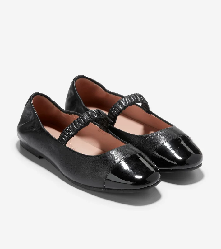 Flats with quirky decor-Cole Haan Yvette Maryjane Ballet Flat