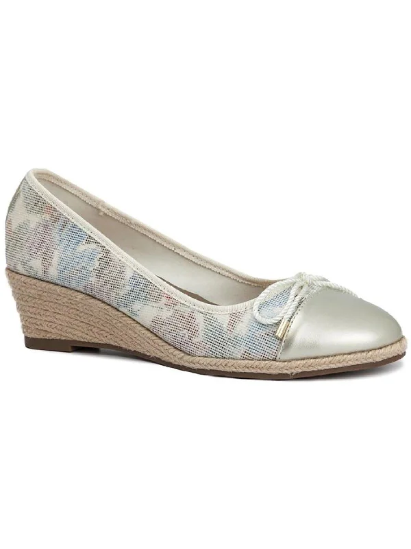 Flats near cultural spots-Tamissa Womens Canvas Quilted Espadrilles