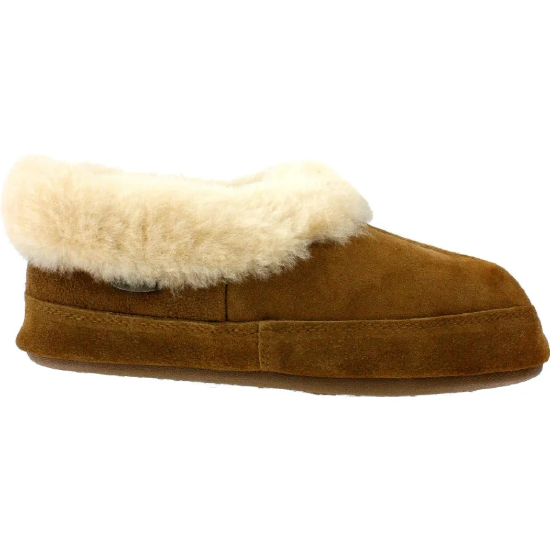 Slippers for cosmic calm-Women's Acorn Oh Ewe Walnut Sheepskin