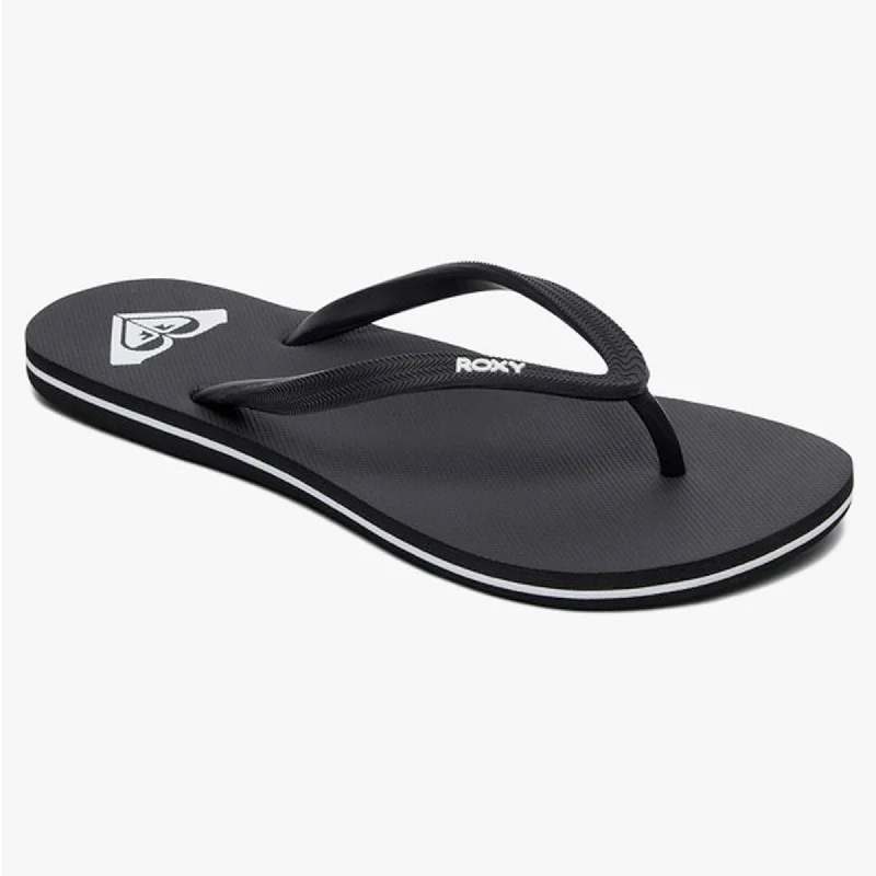 Sandals with foam footbed-Roxy Azul Women's Sandals - Black