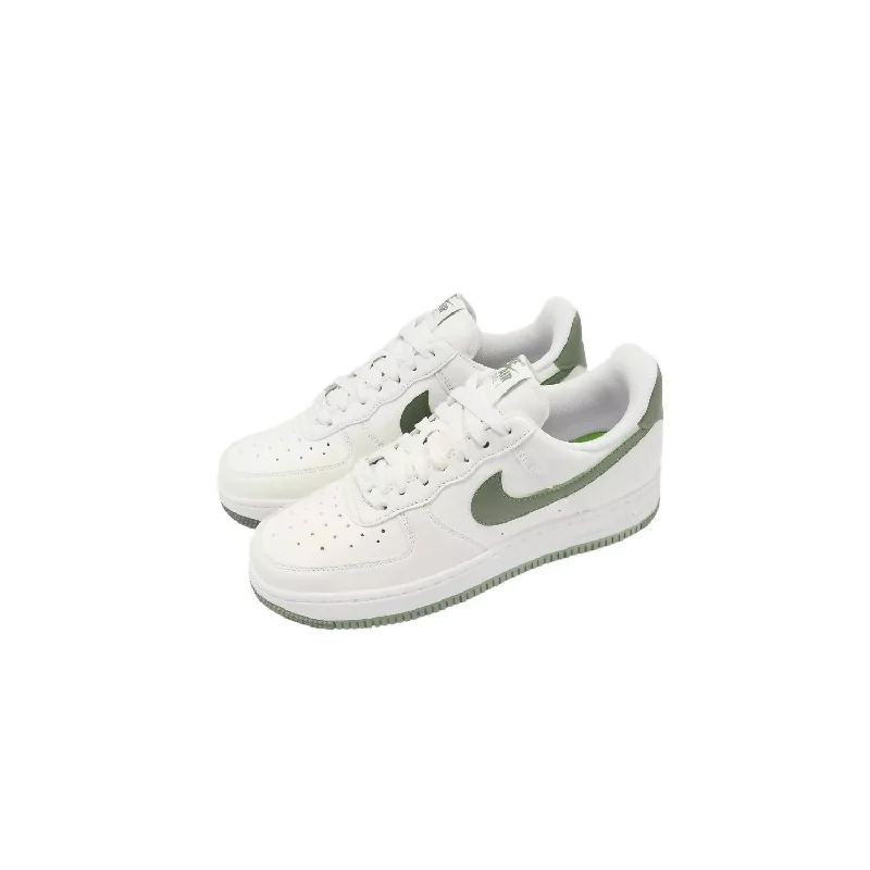 Athletic shoes with high durability-Women's Air Force 1 '07 Nn Sneakers In Sail/oil Green-Sail-Volt