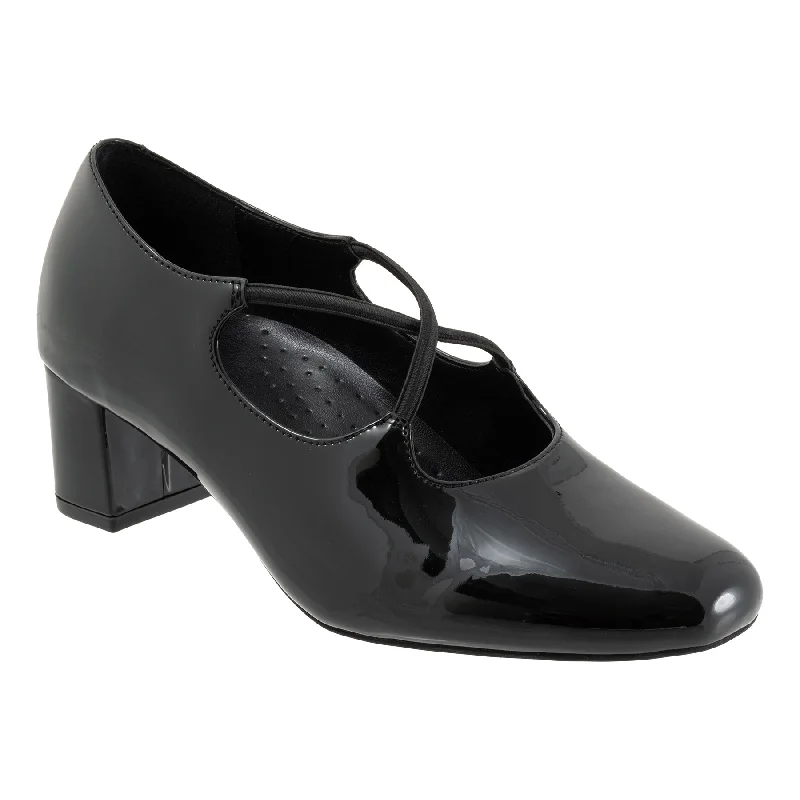 Fashion dress shoes black tie-Demi