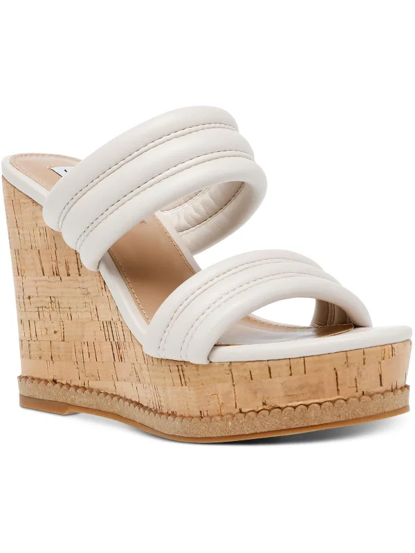 Sandals with stylish buckle-Wipeout Womens Casual Padden Insole Wedge Sandals