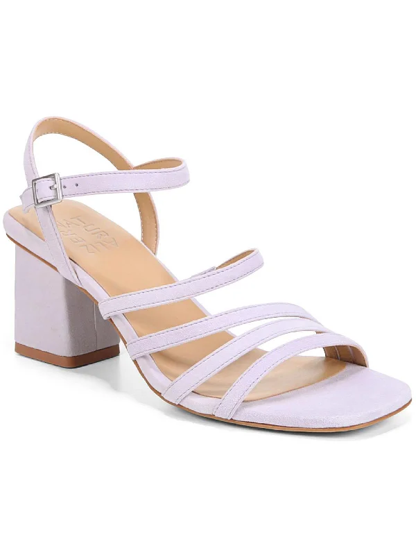 Sandals for wide feet-Niko Womens Ankle Strap Heels