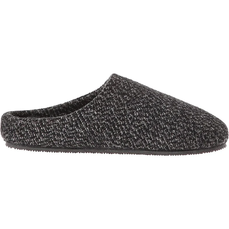 Slippers with snowflakes-Women's Tempur-Pedic Tillie Black Multi Knit Fabric