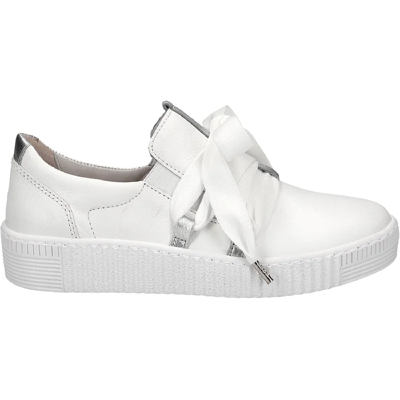 Casual Shoes with Flow-Women's Gabor 83.333.21 White Leather