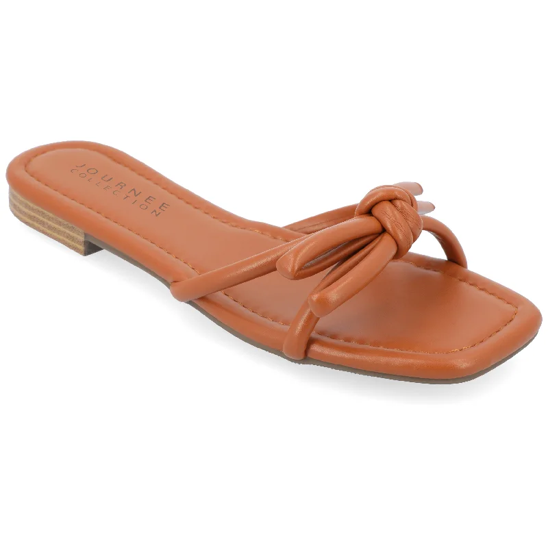 Sandals with unique finish-Journee Collection Women's Tru Comfort Foam Soma Sandals