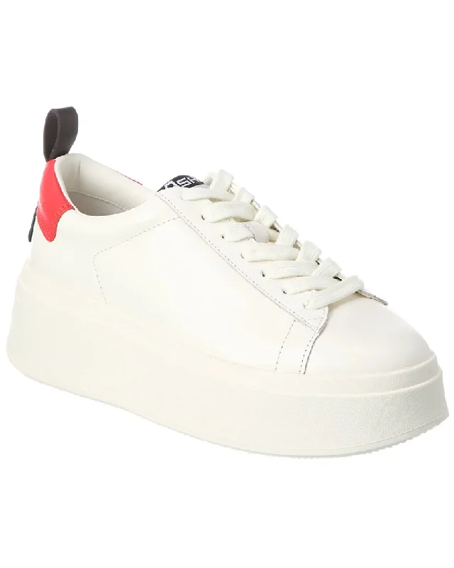 Athletic shoes with arch support-Ash Move S Leather Sneaker