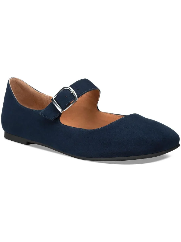 Flats near local fairs-Adiaa Womens Microsuede Memory Foam Mary Janes