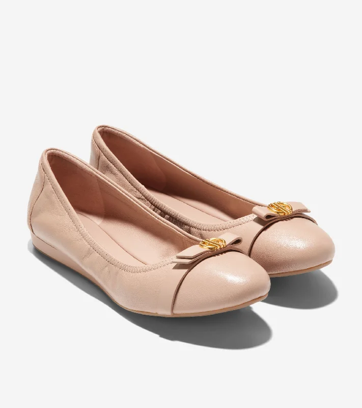 Flats near scenic towns-Cole Haan Tova Bow Ballet