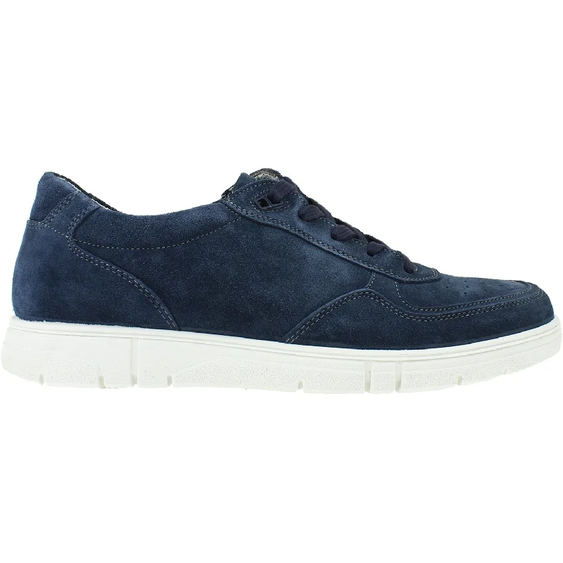 Casual Shoes for Casual Casual Urban-Men's Ara Lawrence Indigo Suede