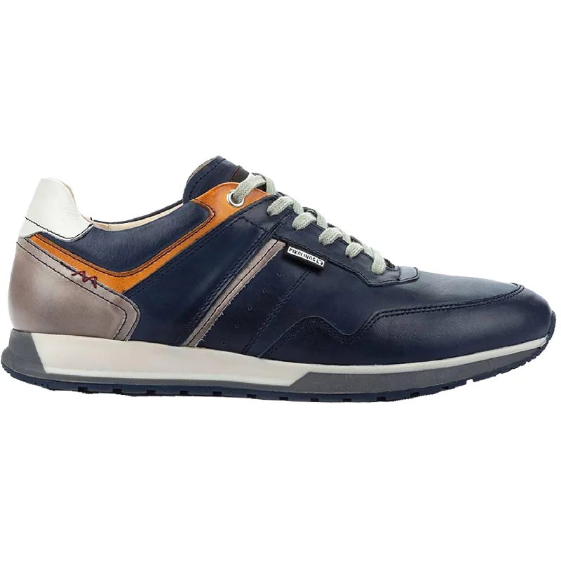 Casual Shoes for Casual Mood-Men's Pikolinos Cambil M5N-6319 Navy Leather