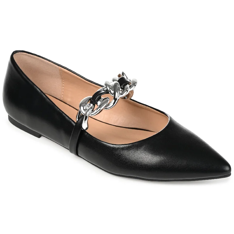 Affordable flats near towns-Journee Collection Women's Metinaa Flat